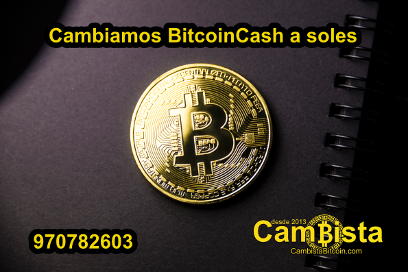 Como convertir BitcoinCash a soles