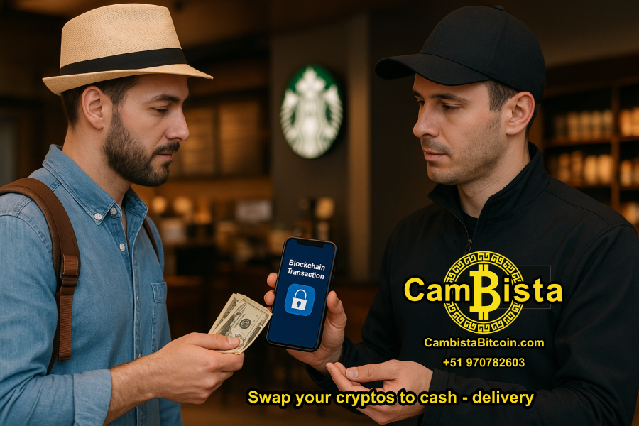 Swap cryptos to CASH PEN in Lima Peru