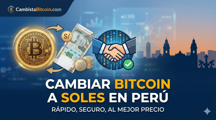 Cambiar Bitcoin a soles en Peru